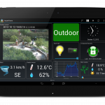 Écran ImperiHome tablette multi icones