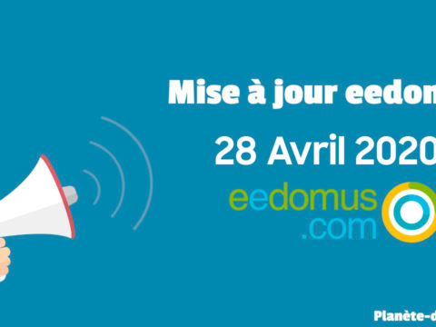 Mise à jour eedomus du 28 Avril 2020 : Script et historique
