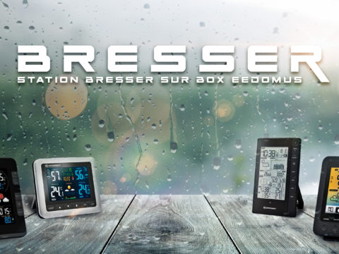 Station météo Bresser WiFi sur eedomus avec Weather Underground