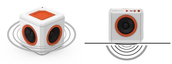 AudioCube Allocacoc : Surround 360° et basses
