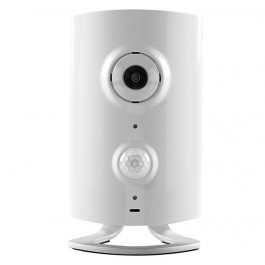 Caméra HD tout-en-un Piper blanche avec support Z-Wave et PTZ - ICONTROL