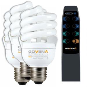 Kit ASLO  3x20W E27 + Télécommande