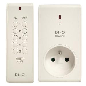 Télécommande 16 canaux + prise variateur 300W DIO