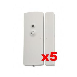 Kit 5 dtecteurs d'ouverture - MINI COX Blanc - DeltaDore