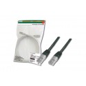 Cordon de brassage Cat6 U/UTP - 1m - NOIR