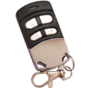 Télécommande 4 touches porte clef - Duplicateur radio Multifréquence