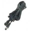 Rallonge cable d'alimentation DC M/F 2.1/5.5 10m
