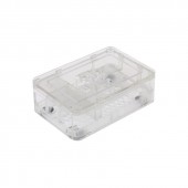 Boitier pour carte Raspberry Pi (2B, 3B, B+) Couleur transparent - RSPro