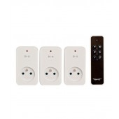 Télécommande 3 canaux + 3 prises 1500W - DoO