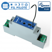 Module rail DIN Fil Pilote Z-Wave Plus - Qubino