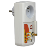 Prise pilotable par GSM et Bluetooth avec détection de coupure de courant IQSocket mobile - IQTronic