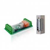 Module de contrôle d'ouverture de porte Z-Wave Plus avec gâche incluse - Popp
