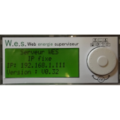 Afficheur LCD pour Web Energie Superviseur WES