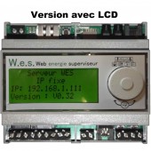 Serveur de suivi d'énergie Web energie superviseur avec écran LCD inclus