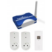 Pack de démarrage TellStick Net avec prises et sonde thermo/hygro - Telldus