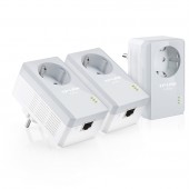 Lot de 3 prises gigognes Ethernet par CPL 500 Mbits