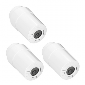 Lot de 3 têtes électroniques ZWave Living Connect + RA et K Lot de 3 têtes électroniques ZWave Living Connect + RA et K