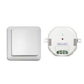 Interrupteur mural sans fil + module On/Off 1000 W Chacon
