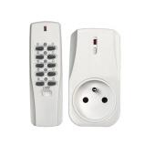 Télécommande 16 canaux + prise variateur 300W - Chacon