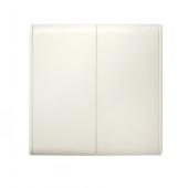 Interrupteur mural double sans fil Blanc DIO