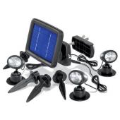 Trio de spots solaires