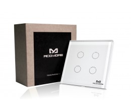 Actionneur Z-Wave avec surface tactile 4 boutons - MCO Home