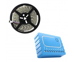 Kit RGBW Zwave, bandeau de 300 leds + contrôleur Qubino