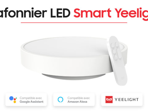 Découverte et test du plafonnier à LED Yeelight de Xiaomi