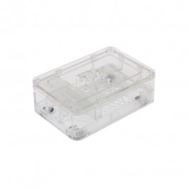 Boitier pour carte Raspberry Pi (2B, 3B, B+) Couleur transparent - RSPro
