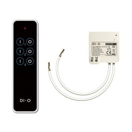 Télécommande 3 canaux et micromodule encastrable 200W Chacon - DI-O