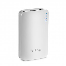 Batterie externe 9600 mAh blanche compatible box domotique - TeckNet