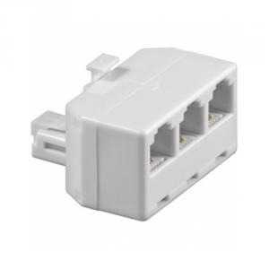 Adaptateur RJ11 Mâle - 3xRJ11 Femelle