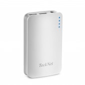 Batterie externe 9600 mAh blanche compatible box domotique - TeckNet