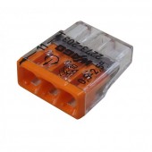 Connexion automatique 3 bornes - Wago