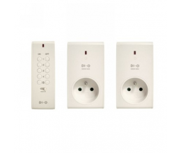 Télécommande 16 canaux + 2 prises 3500W - DIO