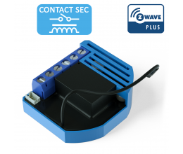 Module 1D contact sec Z-Wave Plus encastrable - QUBINO