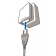Prise gigogne pilotable sans fil On/off 460W - Smartwares