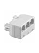 Adaptateur RJ11 Mâle - 3xRJ11 Femelle